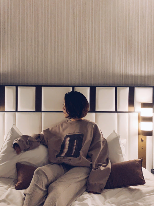 Neon photograph sweat top