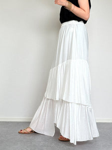 RANDOM TIERED SKIRT