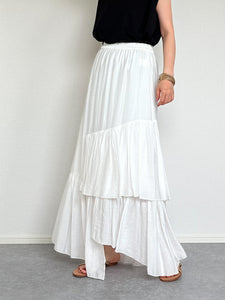 RANDOM TIERED SKIRT