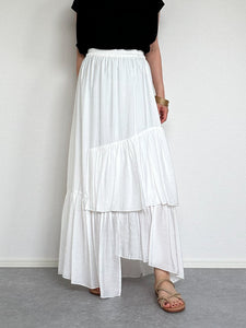 RANDOM TIERED SKIRT