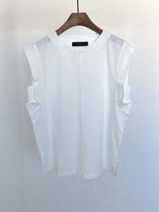 SILKET COTTON FRENCH SLV.TEE