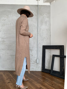 CASHMERE SLIT LONG ONEPIECE