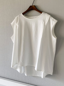 TACK SLEEVE TANK TOP