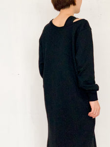 ASYMMETRY SWEAT ONE-PIECE