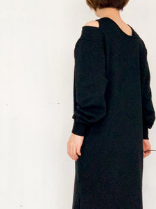 ASYMMETRY SWEAT ONE-PIECE