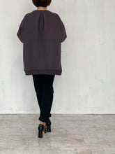 画像をギャラリービューアに読み込む, DRAWSTRING BIG SILHOUETTE SWEAT TOP