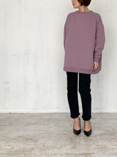 画像をギャラリービューアに読み込む, DRAWSTRING BIG SILHOUETTE SWEAT TOP