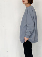 画像をギャラリービューアに読み込む, DRAWSTRING BIG SILHOUETTE SWEAT TOP