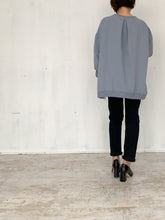 画像をギャラリービューアに読み込む, DRAWSTRING BIG SILHOUETTE SWEAT TOP