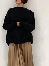 画像をギャラリービューアに読み込む, DRAWSTRING BIG SILHOUETTE SWEAT TOP