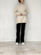 画像をギャラリービューアに読み込む, DRAWSTRING BIG SILHOUETTE SWEAT TOP