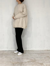 画像をギャラリービューアに読み込む, DRAWSTRING BIG SILHOUETTE SWEAT TOP