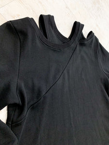 ASYMMETRY SWEAT ONE-PIECE