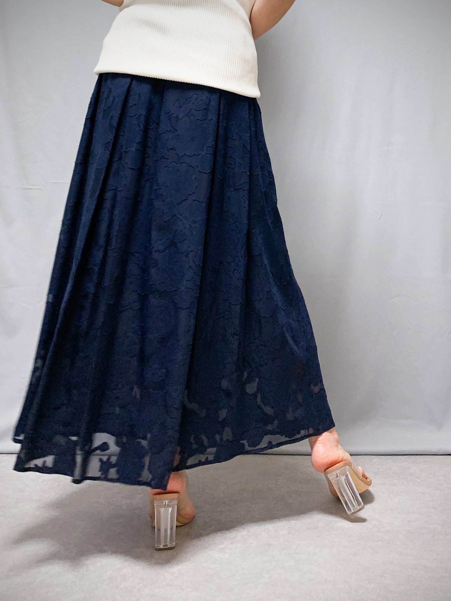 OPAL LONG SKIRT/オパールロング丈マキシスカート – Granty Online Store