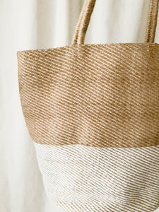 FAIR TRADE JUTE TOTE BAG