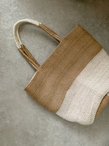 FAIR TRADE JUTE TOTE BAG