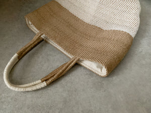 FAIR TRADE JUTE TOTE BAG