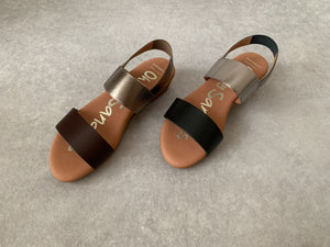 DOUBLE BELT SANDALS