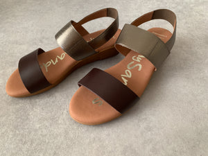 DOUBLE BELT SANDALS