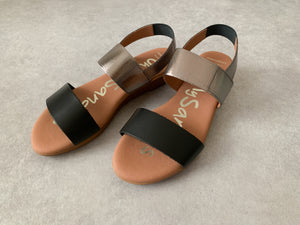 DOUBLE BELT SANDALS