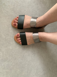 DOUBLE BELT SANDALS