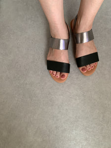 DOUBLE BELT SANDALS