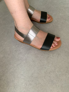 DOUBLE BELT SANDALS