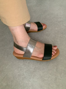 DOUBLE BELT SANDALS