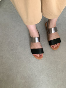 DOUBLE BELT SANDALS